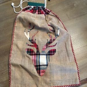 Christmas Burlap Toy/Gift Sac